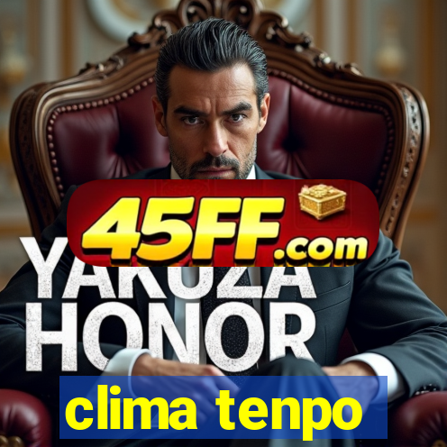 clima tenpo